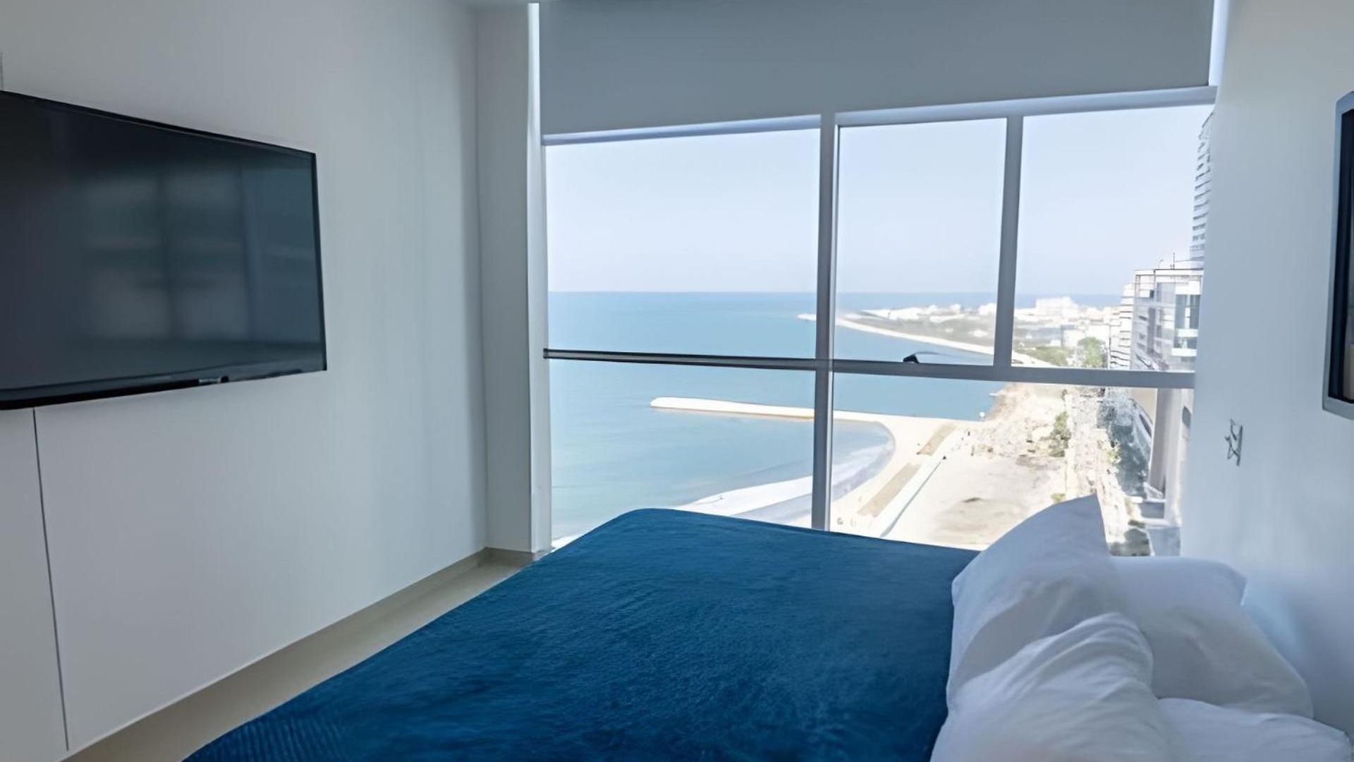Espectacular Vista Al Mar - Edificio Infinito 1802 Cartagena