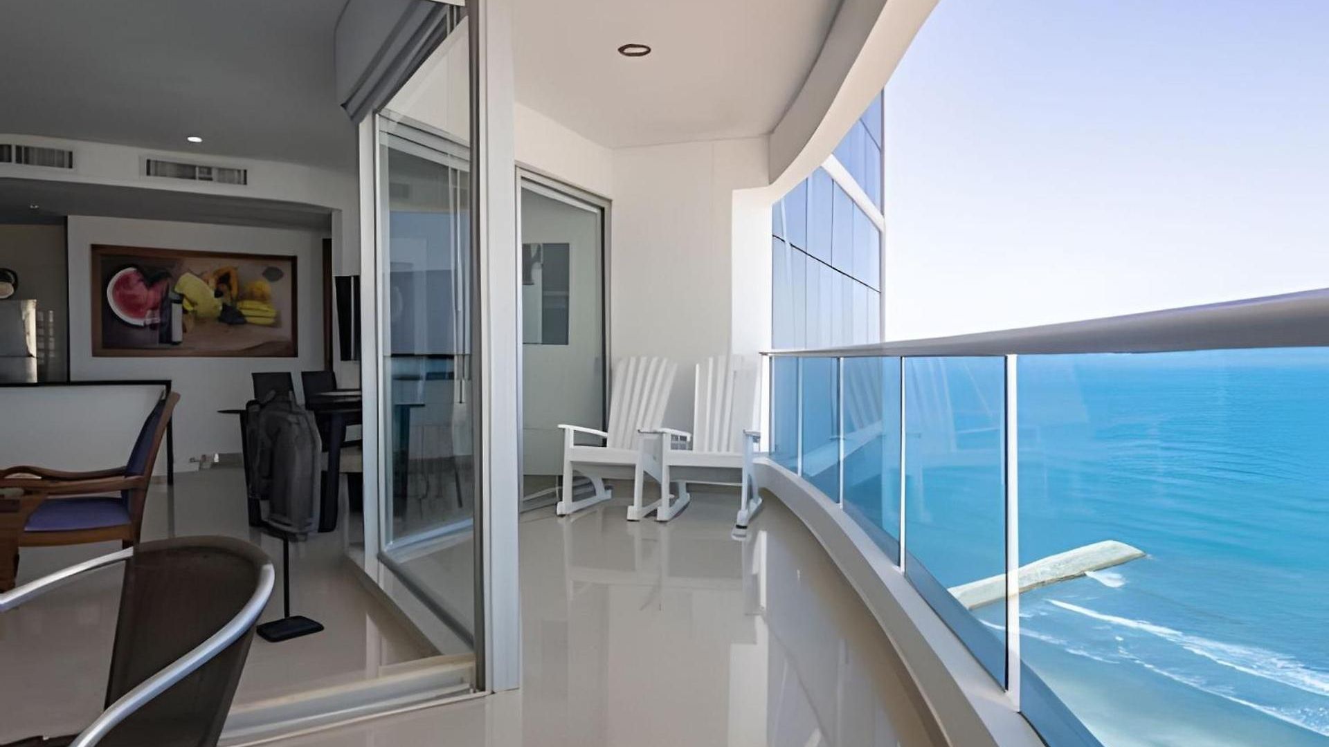 Espectacular Vista Al Mar - Edificio Infinito 1802 Apartamento Cartagena