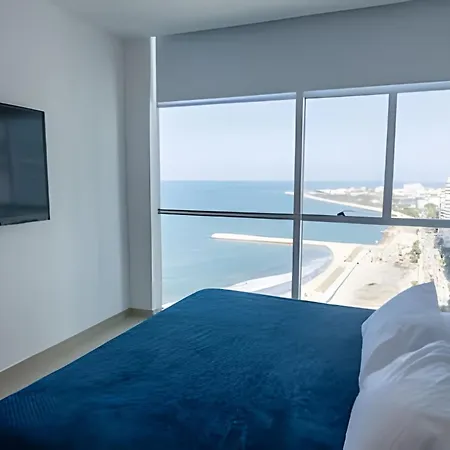 Espectacular Vista Al Mar - Edificio Infinito 1802 Cartagena