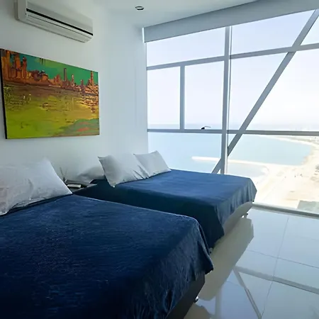Espectacular Vista Al Mar - Edificio Infinito 1802 Apartment Cartagena